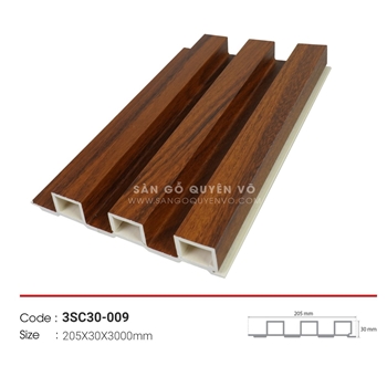 Lam 3 sóng lớn PVC - 009