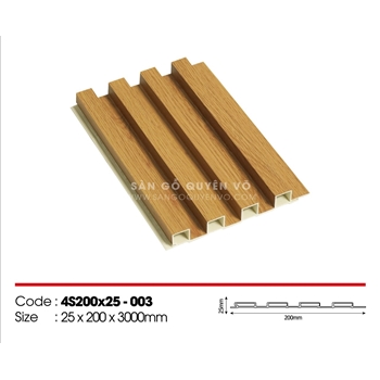 Lam 4 sóng lớn PVC - 003