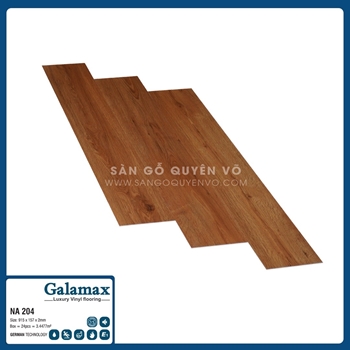 Sàn nhựa 2mm dán keo 915x157x2mm - NA204