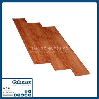 Sàn nhựa 2mm dán keo 915x157x2mm - NA210