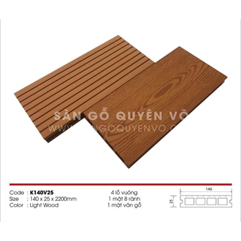 Sàn nhựa ngoài trời - 01WOOD