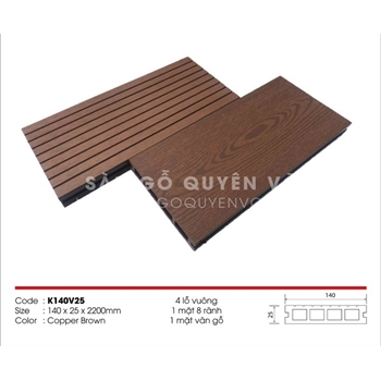 Sàn nhựa ngoài trời - 02BROWN