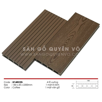 Sàn nhựa ngoài trời - 04CAFE