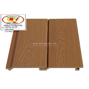 Tấm ốp 3D trần, vách ngoài trời -wood