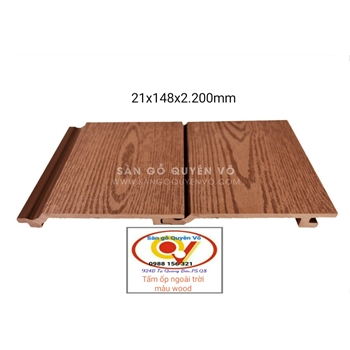 Tấm ốp vân gỗ trần, vách ngoài trời -wood