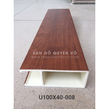 Thanh lam treo trần trong nhà U40x100-008