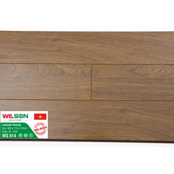WS814- Sàn Gỗ Công Nghiệp Wilson (Wilson 12ly)