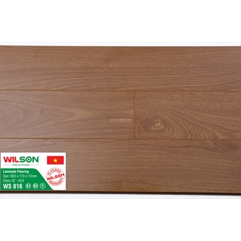 WS816- Sàn Gỗ Công Nghiệp Wilson (Wilson 12ly)